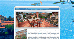 Desktop Screenshot of apartmanipopovic.com