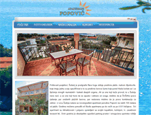 Tablet Screenshot of apartmanipopovic.com